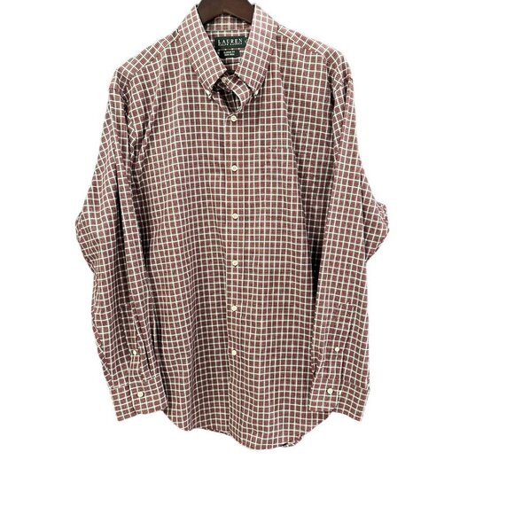 Ralph Lauren Men's Checked Dress Shirt - Classic Fit‎ - Picture 1 of 7